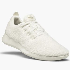 Allbirds Wool Runner Fluffs Sneaker White Women's 9
